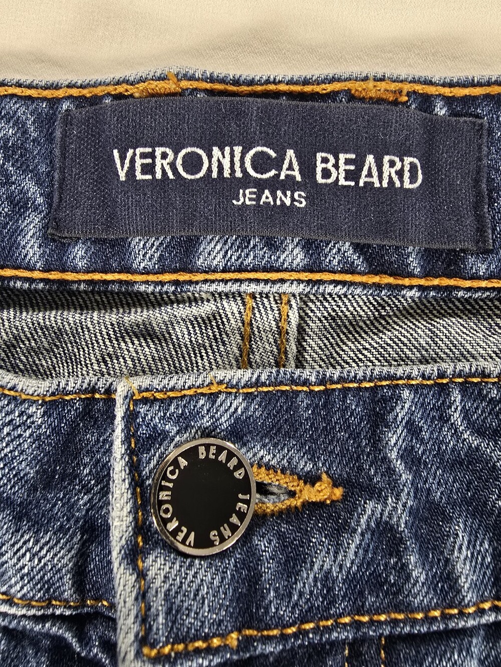 Veronica Beard Jeans Womens 30 Dylan Straight Ankle Roadside Blue Wash Denim - Picture 2 of 12